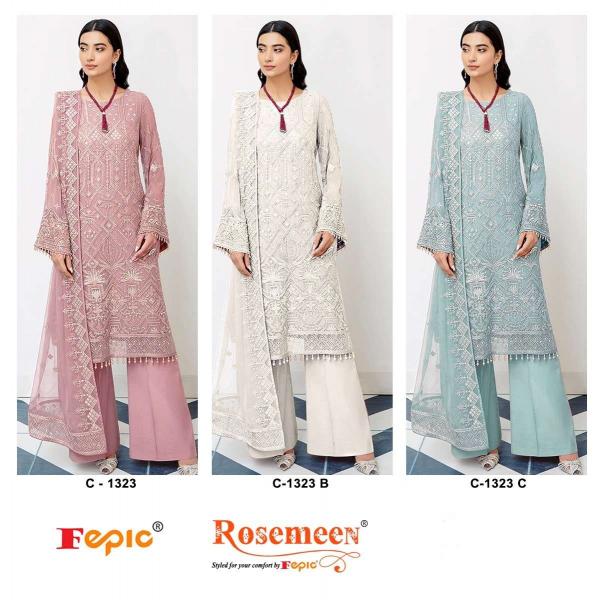 Fepic rosemeen C 1323 wholesale salwar kameez pakistan